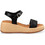 Envie Shoes Καλοκαιρινές Γυναικείες Πλατφόρμες Χαμηλές Μαύρες E96-21499-34
