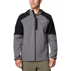 Columbia Αθλητικό Ανδρικό Μπουφάν Softshell Αντιανεμικό Γκρι 2095683