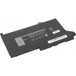 Mitsu BC/DE-E7390S-11.4 Συμβατή Μπαταρία Laptop για Dell Latitude 7280/7290/7380/7390/7480/7490 3000mAh