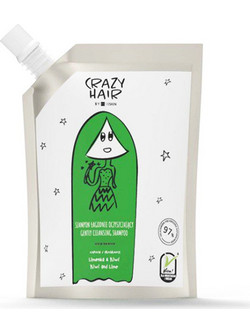 HISKIN Crazy Hair Gently Lime & Kiwi Φυτικό Σαμπουάν 100ml