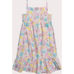 Dpam Παιδικό Φόρεμα Floral Γαλάζιο Ροζ Κίτρινο 25S901U1ROB