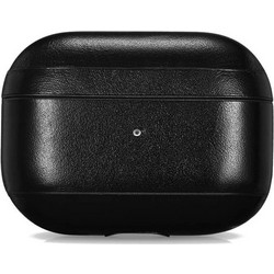 iCarer IAP045 Θήκη Δερμάτινη για Apple AirPods Pro 1 Μαύρη