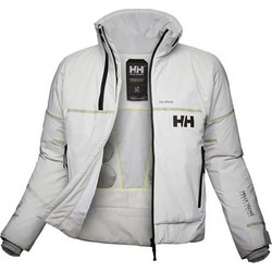Helly Hansen Ανδρικό Μπουφάν Χειμωνιάτικο Puffer Αδιάβροχο Γκρι 53595-823