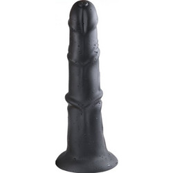 Horsy Dildo με Βεντούζα 27cm Μαύρο