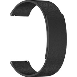 Techsuit W074 Λουράκι Σιλικόνης Black (Universal 20mm)