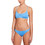 Nike Αθλητικό Bikini Set Μπουστάκι Γαλάζιο NESSF243-438