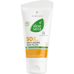 LR Aloe Vera Αντηλιακό Γαλάκτωμα Προσώπου Αντιγηραντικό SPF50 50ml