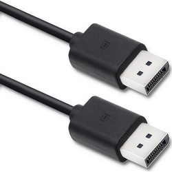 Qoltec Καλώδιο DisplayPort 1.2 to DisplayPort Male 1.8m Black 50361
