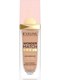 Eveline Wonder Match Lumi 25 Sand Beige Liquid Make Up SPF20 30ml