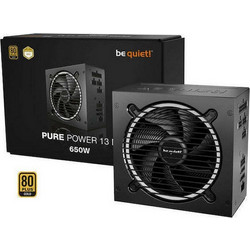 Be Quiet Pure Power 13 M 650W Τροφοδοτικό Υπολογιστή ΑΤΧ 3.1 80 PLUS Gold