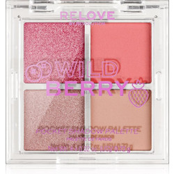 Revolution Relove Pocket Wild Berry Παλέτα Σκιών