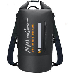 Maui & Sons 2703 Στεγανός Σάκος Πλάτης 30lt Μαύρος