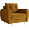 PoliHome Πολυθρόνα Κίτρινη Dream 162768179