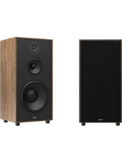 Indiana Line Utah-5 Ζεύγος Ηχείων Hi-Fi Δαπέδου 160W 3 Δρόμων Walnut