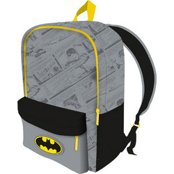 Arditex Batman Σχολική Τσάντα Πλάτης Δημοτικού Γκρι ADX16486BT