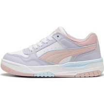Puma Παιδικά Sneakers Λευκά Ροζ Λιλά 401564-11