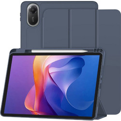 Techsuit Flex Trifold with Pencil Holder Dark Blue (Xiaomi Redmi Pad 2)