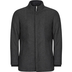 Jack & Jones Ανδρικό Παλτό Υφασμάτινο Ανθρακί 12258674