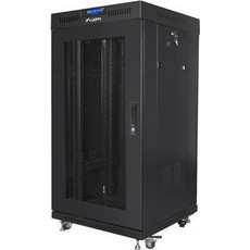 Lanberg FF01-6622-23BL Επιδαπέδια Καμπίνα Rack 22U 60x60x113.2cm