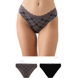 Minerva Γυναικεία Slip με Δαντέλα 2Pack 90-81326-967
