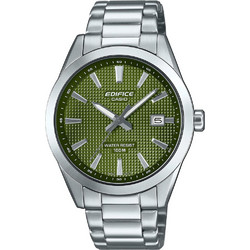 Casio Edifice Ανδρικό Ρολόι με Ασημί Μεταλλικό Μπρασελέ EFV-160D-3AVEF
