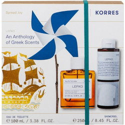 Korres Lefko Eau de Toilette 100ml + Shower Gel 250ml