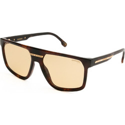 Carrera CA14S 0864A Γυναικεία Γυαλιά Ηλίου Oversized Κοκάλινα Καφέ με Καφέ Φακό