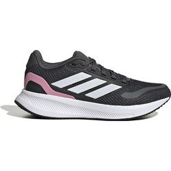Adidas Runfalcon 5.0 Παιδικά Αθλητικά Παπούτσια για Τρέξιμο Μαύρα Ροζ JQ8668