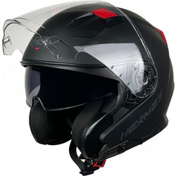 Pilot Helmets Hermes SV Special Edition Matt Black Red Κράνος Μηχανής Jet 1400gr