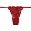 Emporio Armani Γυναικείο Sexy String με Δαντέλα Κόκκινο EW000396AF15359-U5075