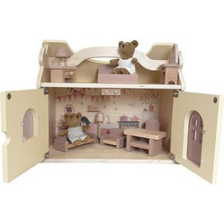 Egmont Toys Ξύλινο Σπιτάκι με Αρκουδάκια