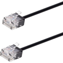 Powertech U/UTP Cat.6 Καλώδιο Δικτύου Ethernet 5m Black CAB-N434