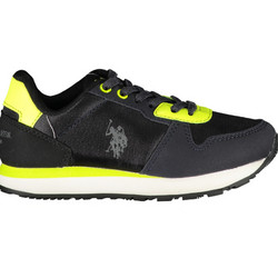 U.S. Polo Assn. Παιδικά Sneakers Μαύρα Lime NOBIK011KCNH1