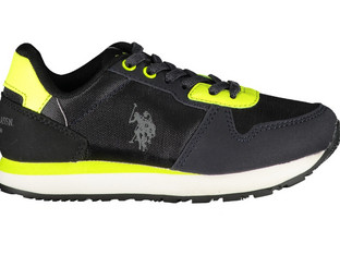 U.S. Polo Assn. Παιδικά Sneakers Μαύρα Lime NOBIK011KCNH1