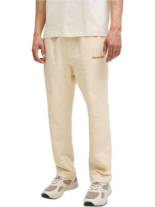 Jack & Jones Ανδρικό Παντελόνι Φόρμας Μπεζ 12282553