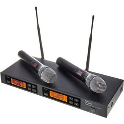 T.Bone FREE Solo Twin HT 590MHz Σετ 2 Ασύρματα Δυναμικά Μικρόφωνα XLR