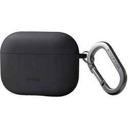 Uniq Nexo Θήκη Σιλικόνης με Γάντζο για Apple AirPods Pro 2 Γκρι