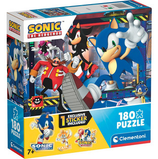 Παιδικό Puzzle Clementoni Super Color Sonic 180 Κομμάτια 1210-29797
