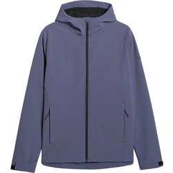 4F Ανδρικό Μπουφάν Χειμωνιάτικο Softshell Navy Μπλε 4FWAW25TSOFM362-32S