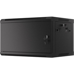 Lanberg WF01-6406-00B Επιτοίχια Καμπίνα Rack 6U 60x45x37.9cm