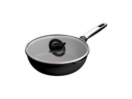 Tefal Excellence Τηγάνι Αλουμινίου Αντικολλητικό με Καπάκι 26cm G32082