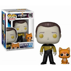 Funko Pop! Television Star Trek 1755 Data with Spot