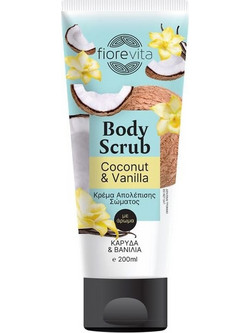 Fiorevita Coconut & Vanilla Scrub Σώματος 200ml