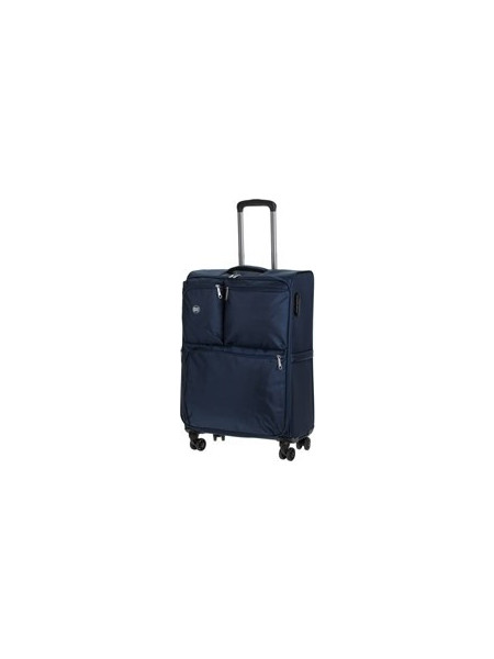 1239390 Βαλίτσα Καμπίνας 57x38.5x25.5cm με 4 Ρόδες Navy Μπλε