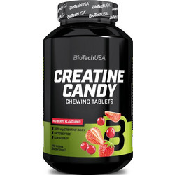 Biotech USA Creatine Candy 240 Μασώμενα Δισκία