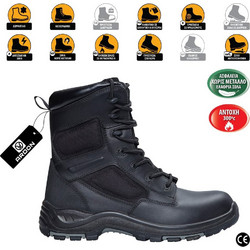 Ardon Warder Μποτάκια Εργασίας S0 Μαύρα AR-G3221-40-1