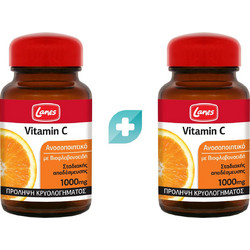 Lanes Vitamin C 1000mg 2x30 Ταμπλέτες