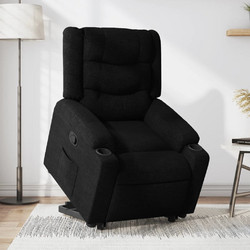 vidaXL Πολυθρόνα Relax Ανακλινόμενη Μαύρη 3206575