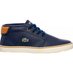Lacoste Παιδικά Sneakers Μποτάκια Navy Μπλε Πορτοκαλί 38CUC000-1NT1