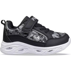 Fila Gordon 6 Παιδικά Sneakers με Φωτάκια Μαύρα Ανθρακί 7YF53019-033
